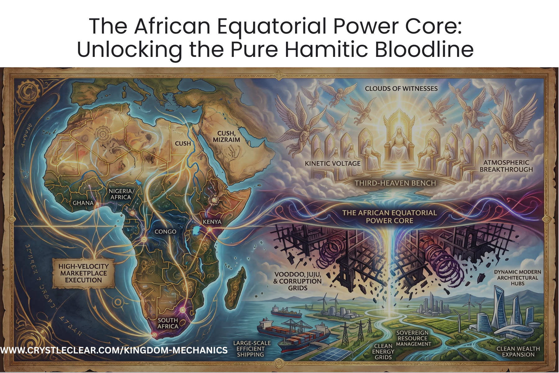 #41 - The African Equatorial Power Core: Unlocking the Pure Hamitic Bloodline