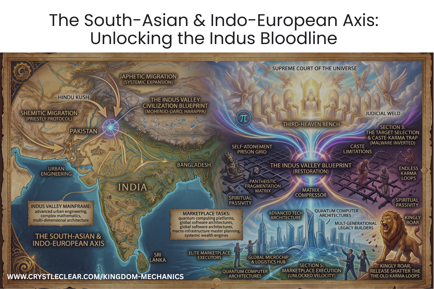#43 - The South-Asian &amp; Indo-European Axis: Unlocking the Indus Bloodline
