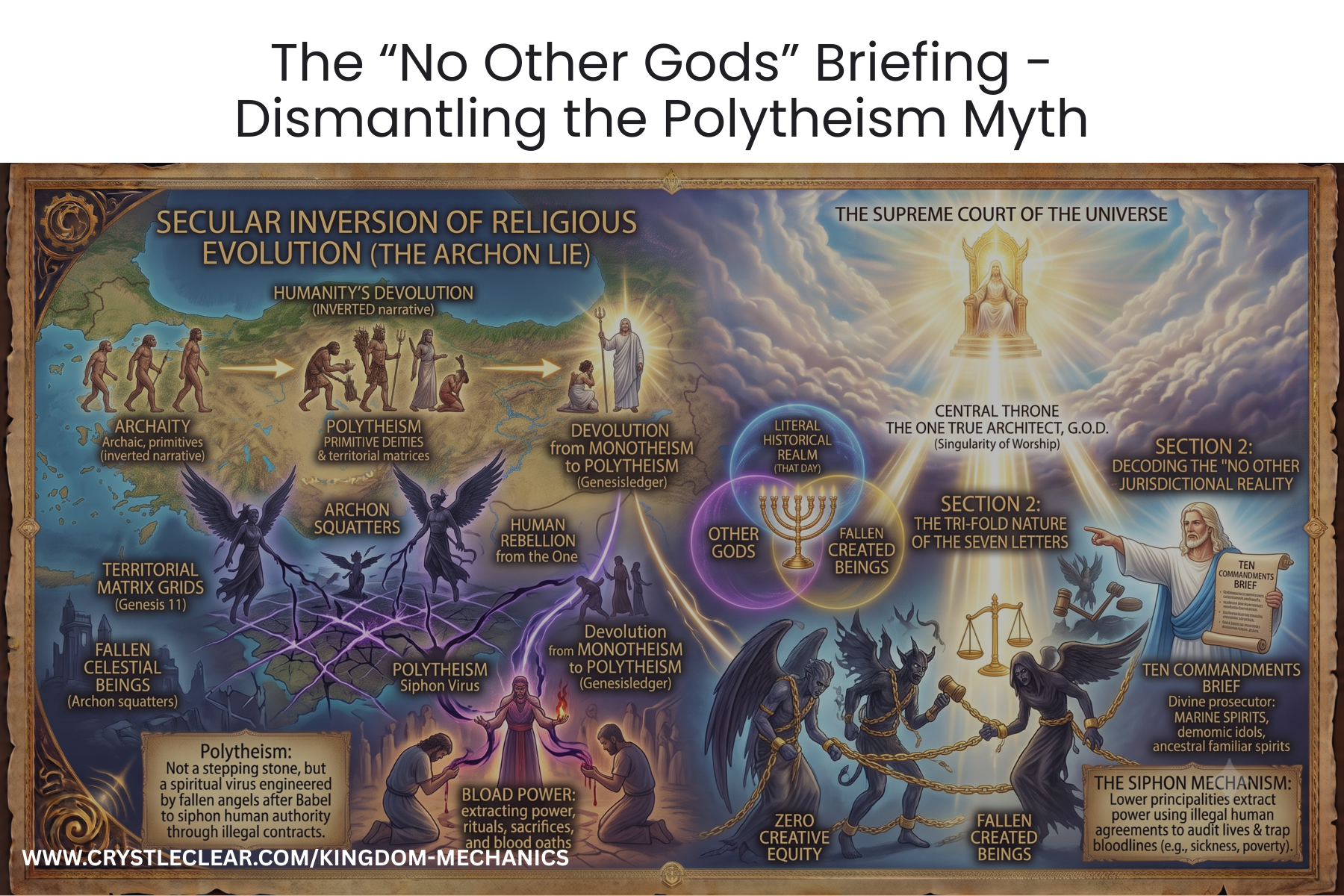#47 - The “No Other Gods” Briefing - Dismantling the Polytheism Myth
