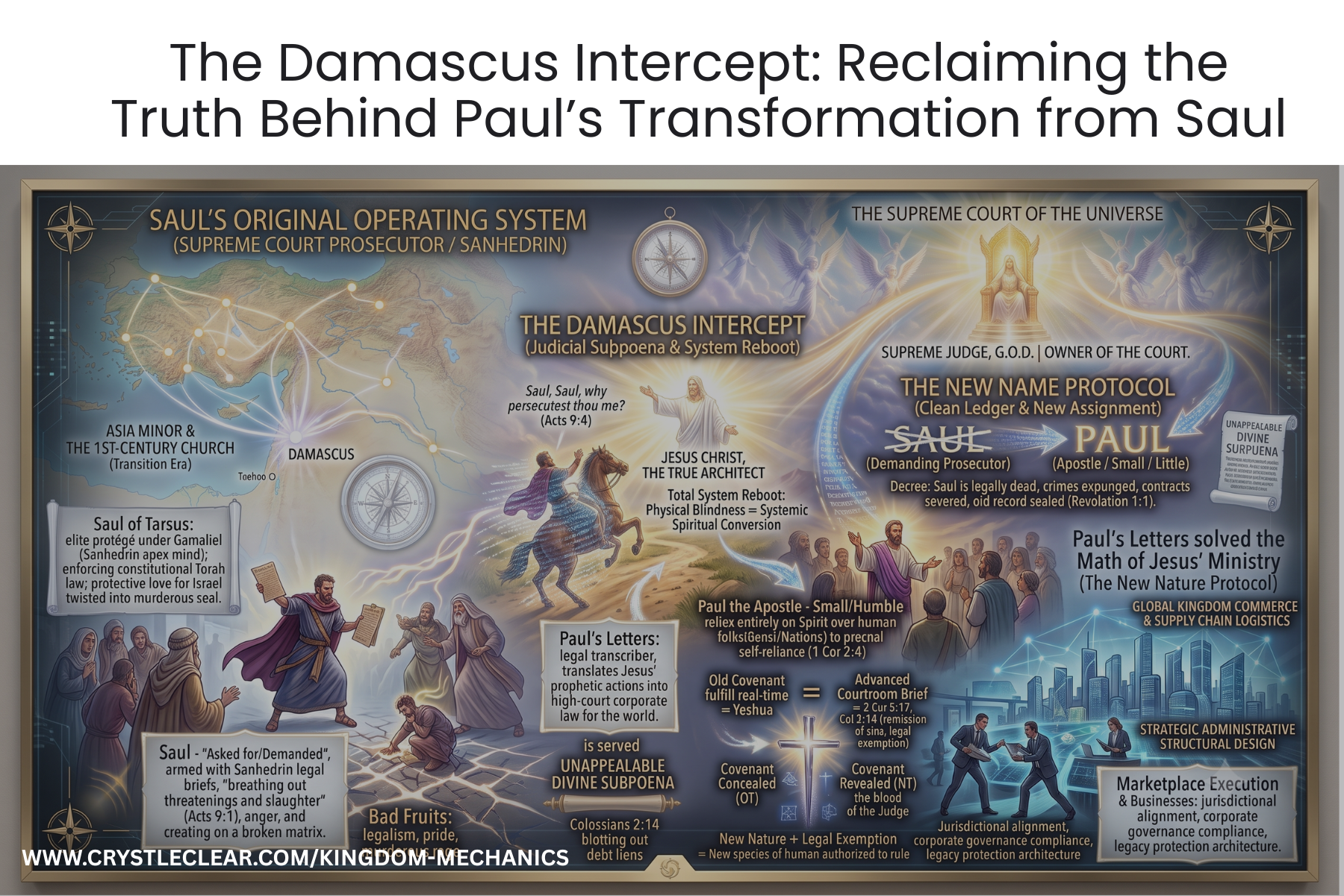 #48 - The Damascus Intercept: Reclaiming the Truth Behind Paul’s Transformation from Saul