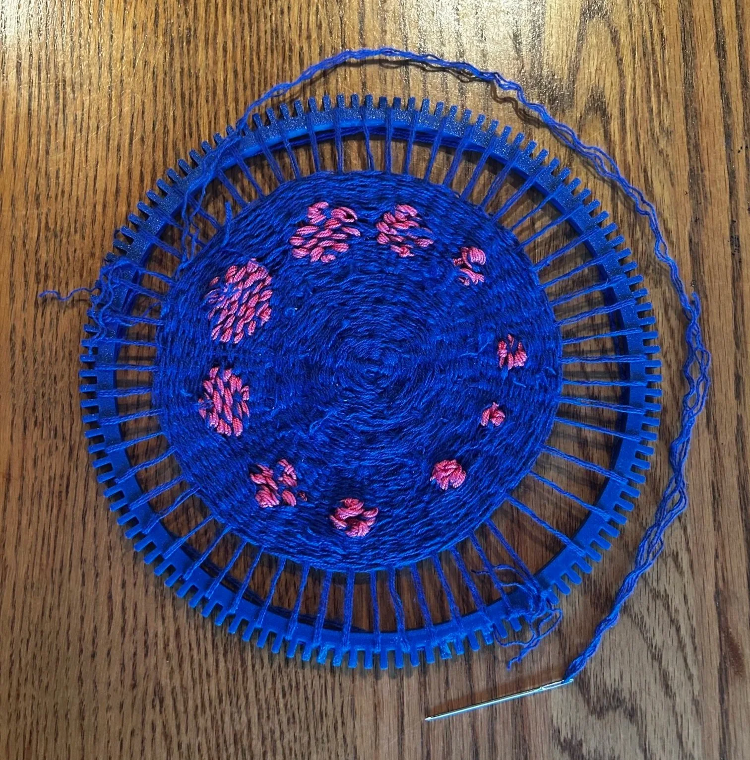 3D Printed Circle Frame Loom