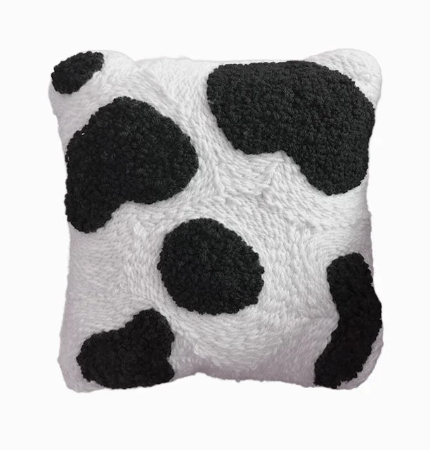 Cow Print Pillow