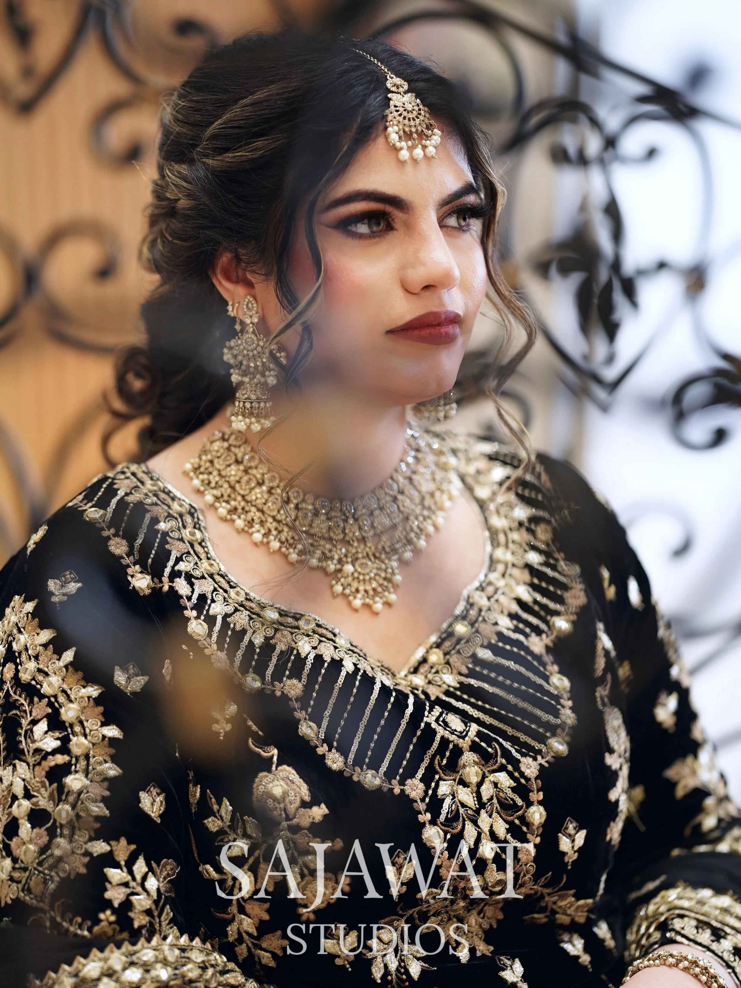 Elegance woven in black and gold ✨

Book your photography and videography now

#wedding #photography #bridalphotography #desiwedding #cinematic