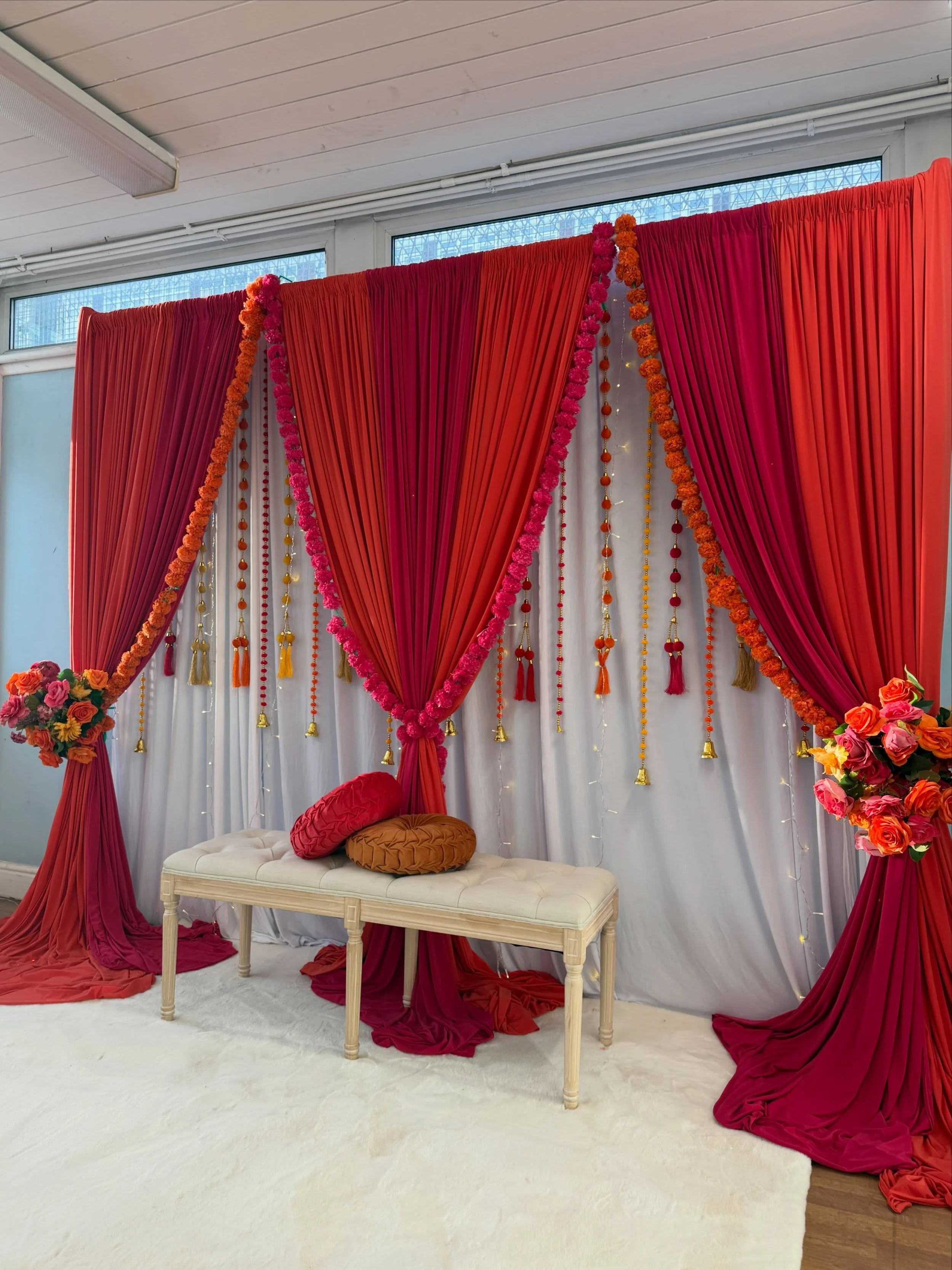 Elegant setup for a dholki night &hearts;️
DM for enquiries 

#decor #wedding #dholki