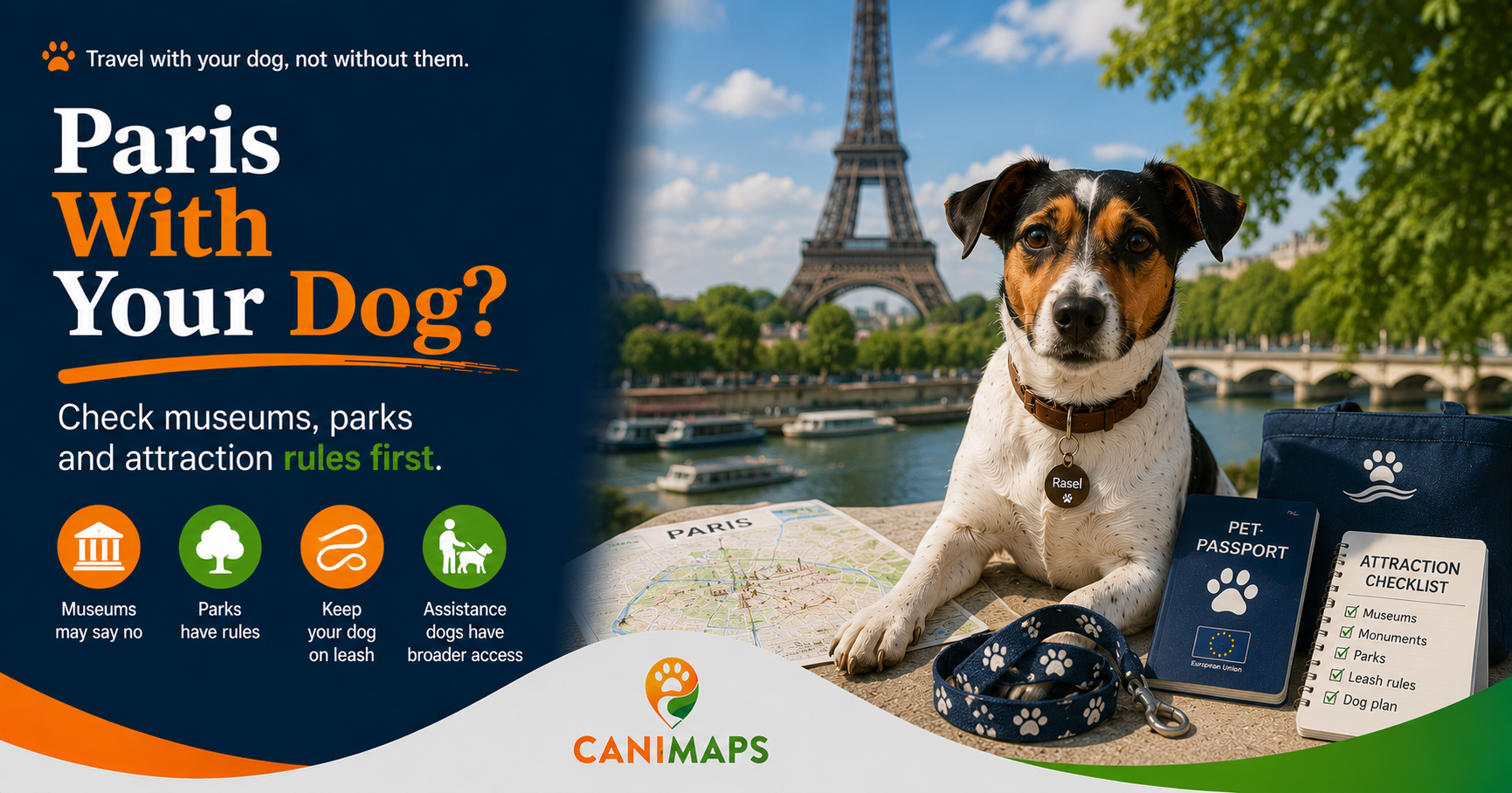 Paris With a Dog: Museums, Parks and Tourist Attractions Before You Book