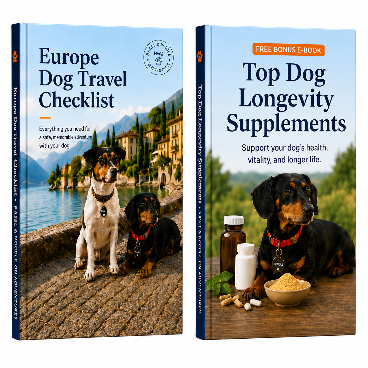 Europe Dog Travel Checklist and Top Dog Longevity Supplements