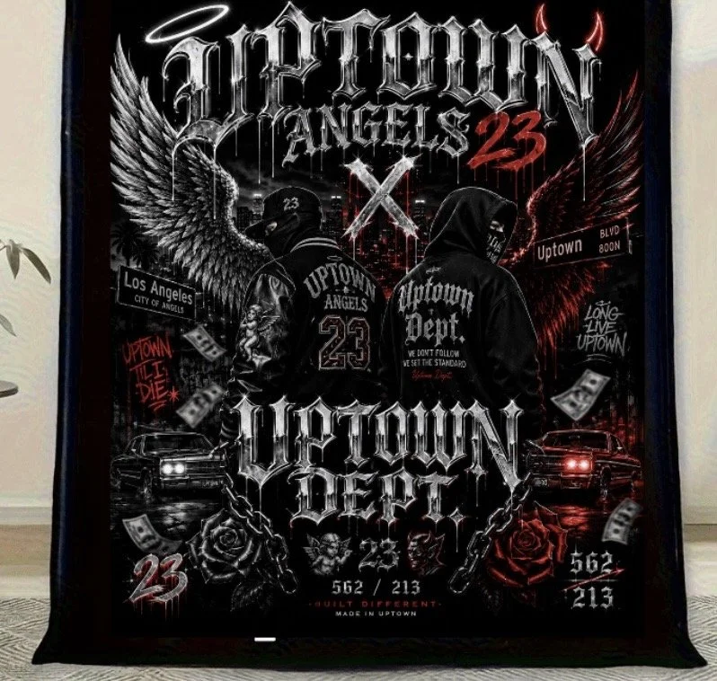 Uptown Angels 23 X Uptown Dept blankets