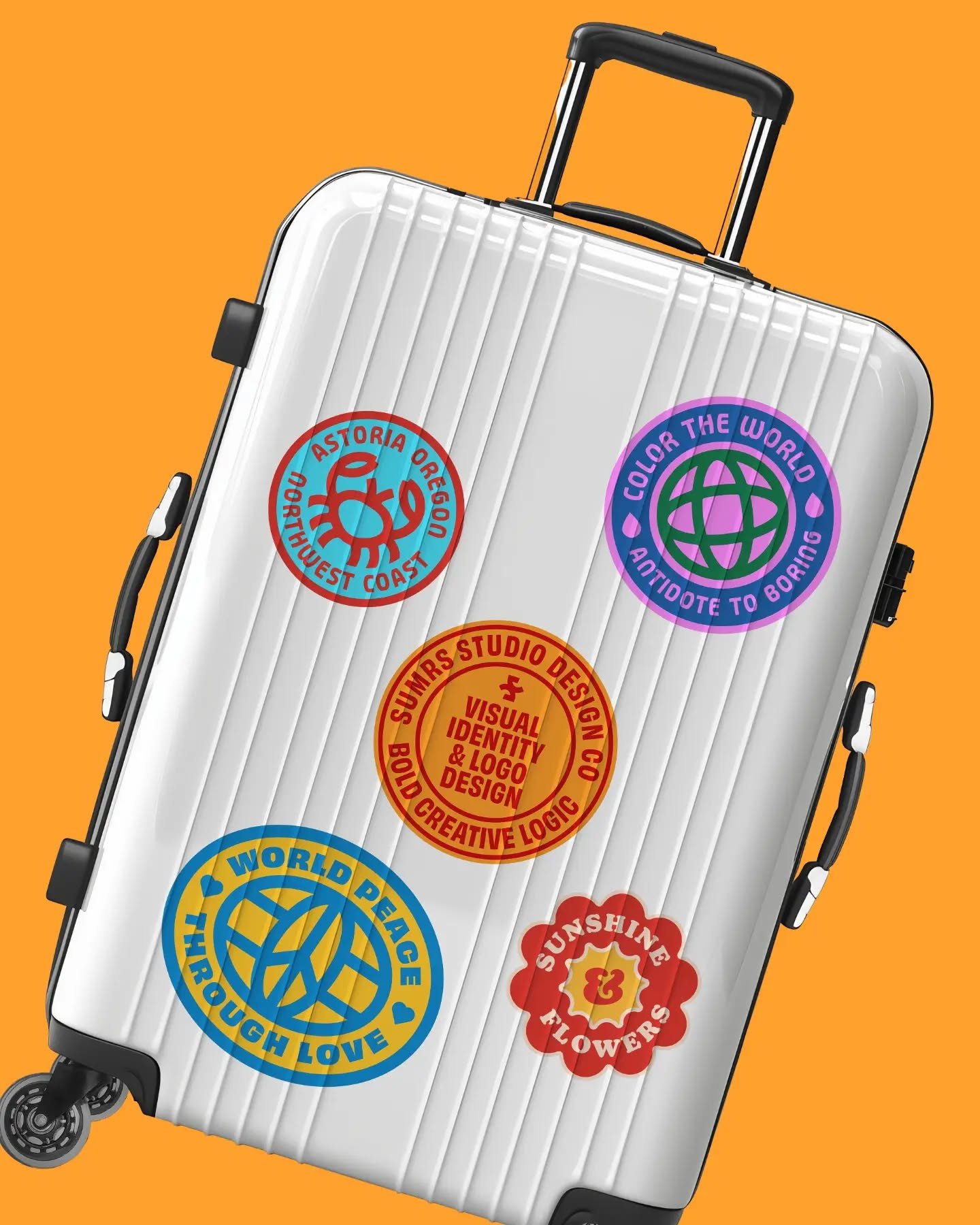 Coloring the world, one bold design at a time. 🌎✌️ Heavy on the creative logic, light on the boring. Let&rsquo;s hit the road and keep it groovy! ⚡️🎨