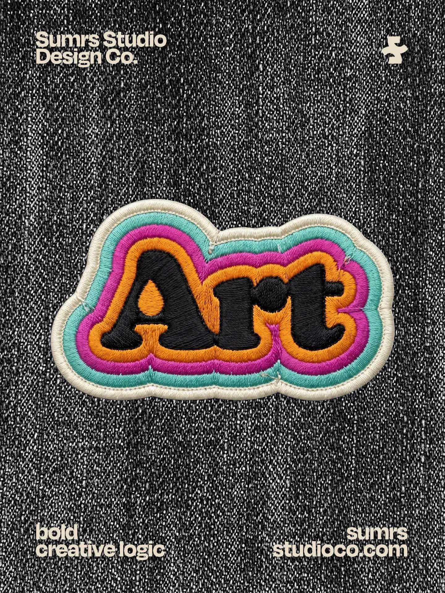 Good design you can actually feel. 🪡🎨
Bringing digital concepts into the physical world, layer by layer. Which format are you leaning toward: the embroidered patch or the digital original? Swipe over to see the vector art.