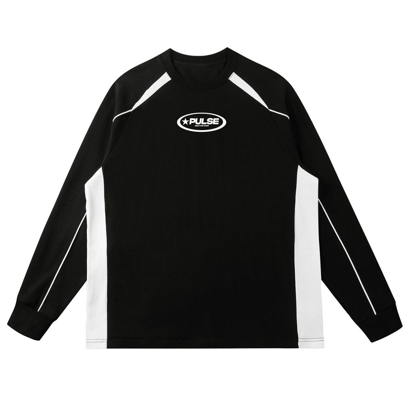 Contrast Panel Raglan Sweatshirt
