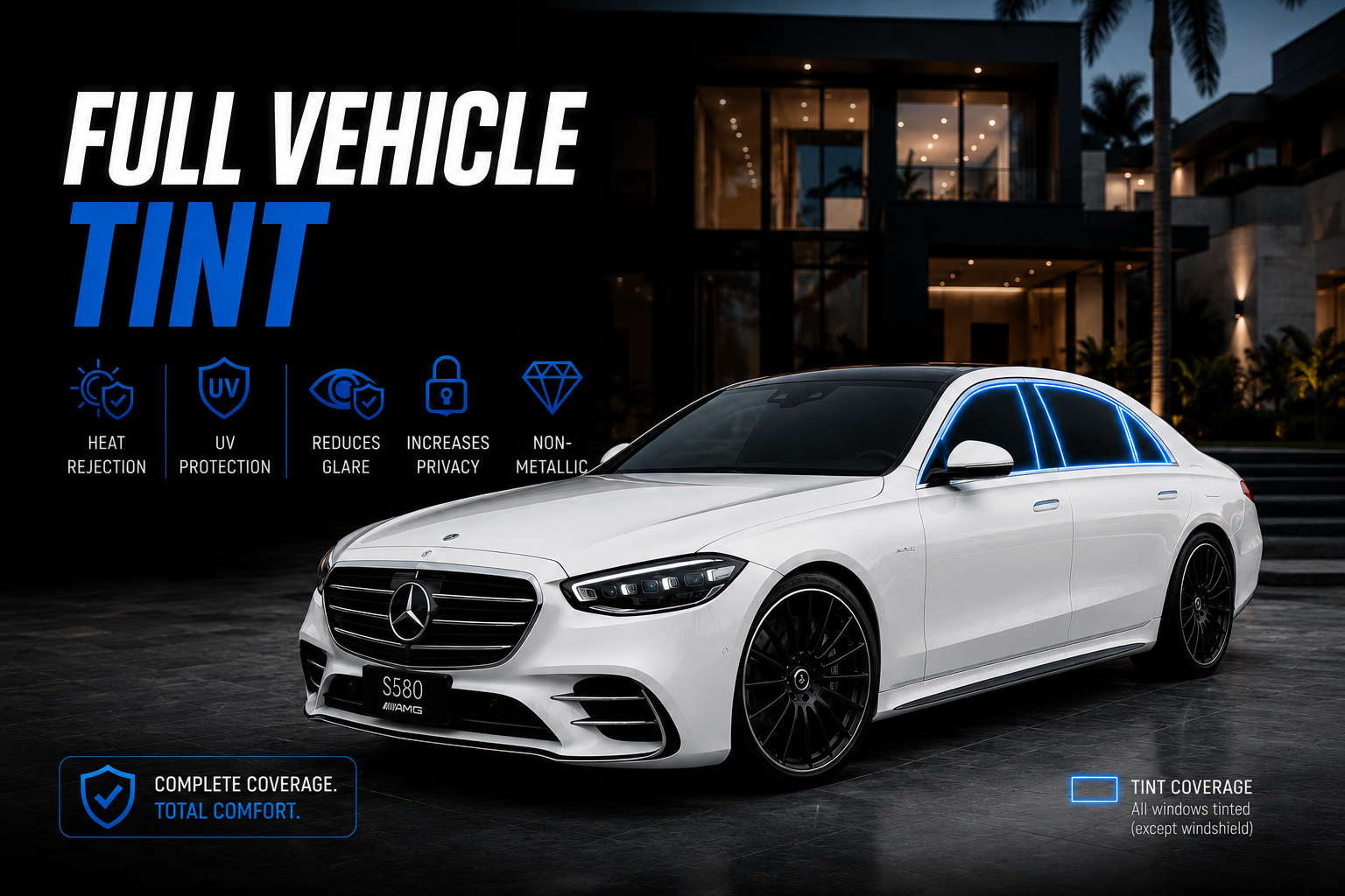 XPEL FULL VEHICLE WINDOW TINT