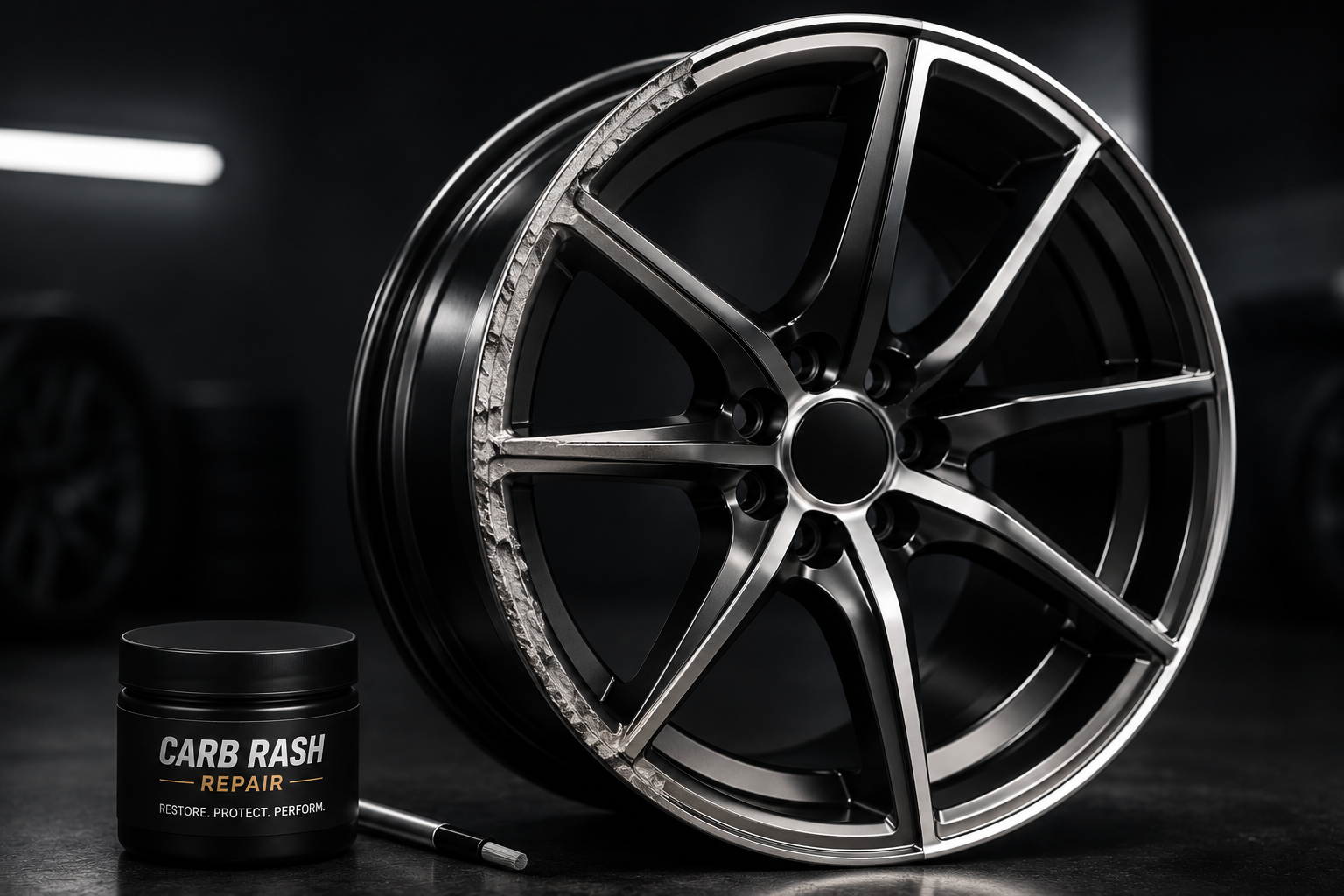 Curb Rash Wheel Repair