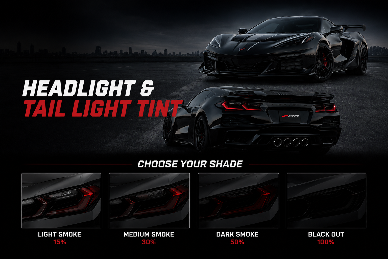 Headlight & Fog Light Tint