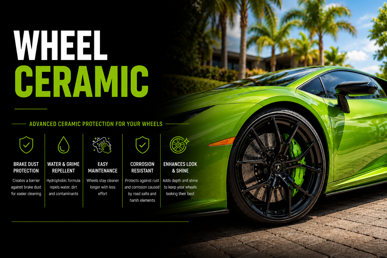 xpel - 4 Wheel Ceramic Coating (Wheel Face)