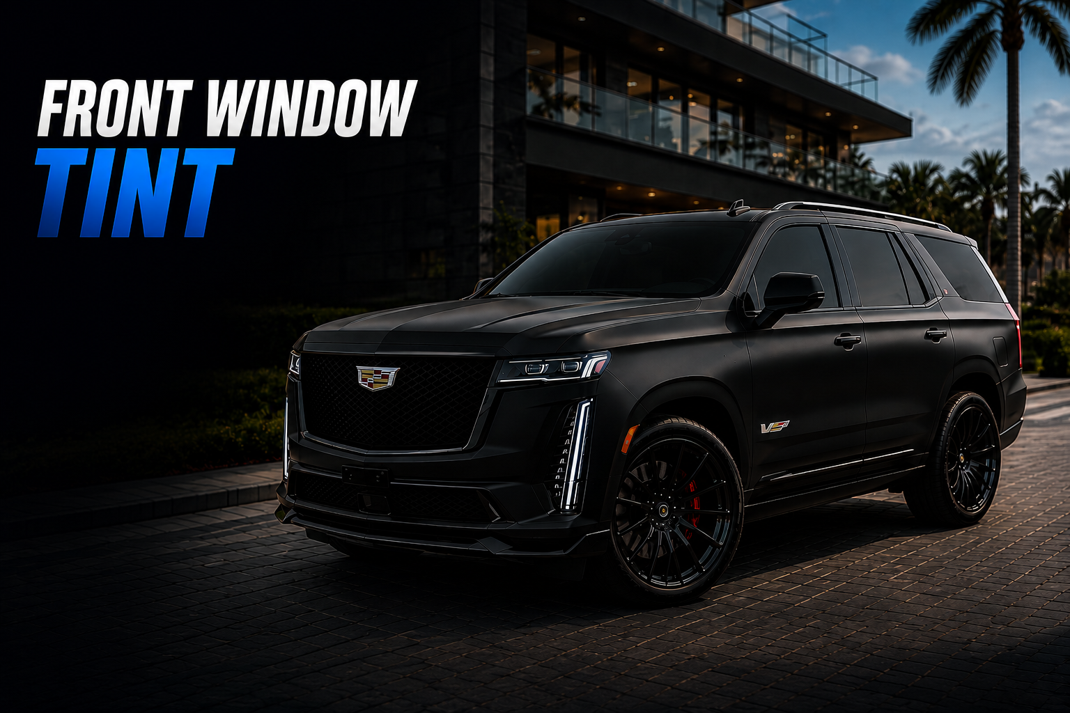 XPEL CERAMIC TINT - 2 FRONT WINDOWS