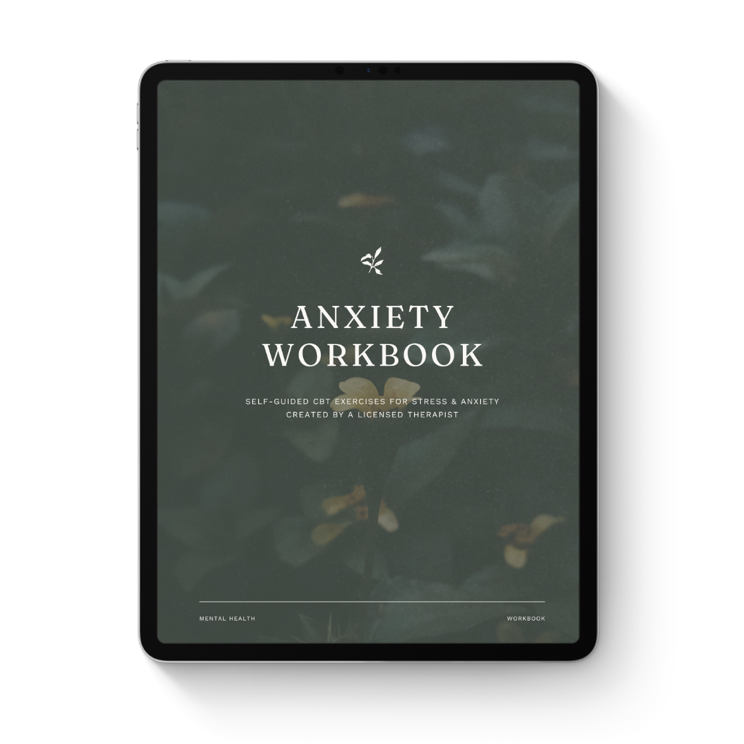 Anxiety Workbook - CBT Exercises