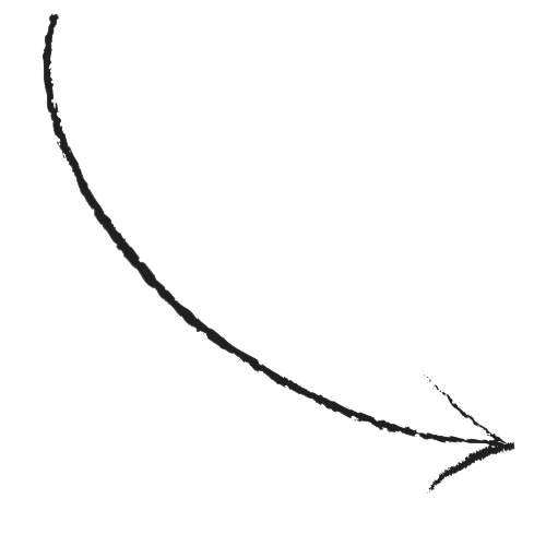 A simple black and white illustration of a falling leaf with a curved stem.