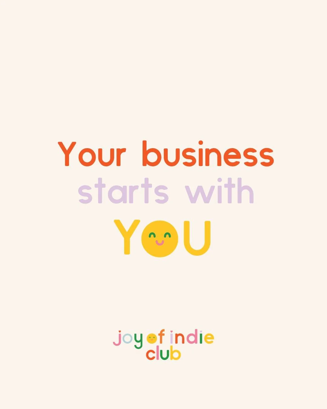 If things have felt a little heavy lately, this is for you 💛

Your business doesn&rsquo;t exist separately from you 🌿

Your energy, your wellbeing, your mindset, it all matters more than we&rsquo;re often told.

That&rsquo;s why inside Joy Of Indie
