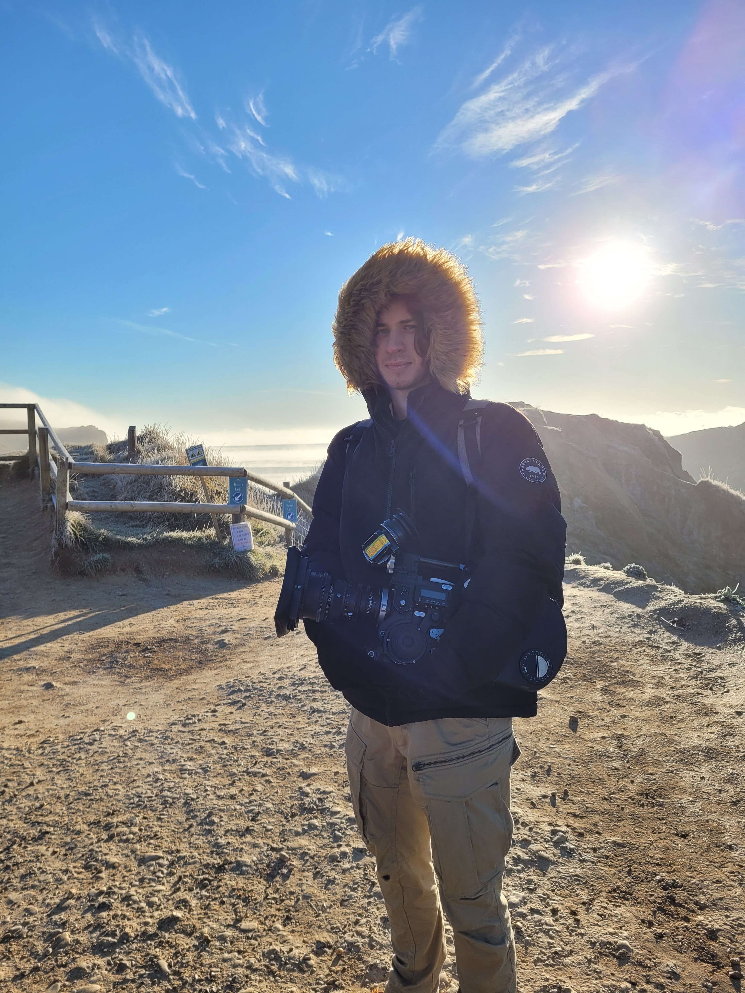 Callum Lindsay Dorset Cinematographer videographer video production camera filmmaker England youtube videographer bournemouth wiltshire bristol film crew