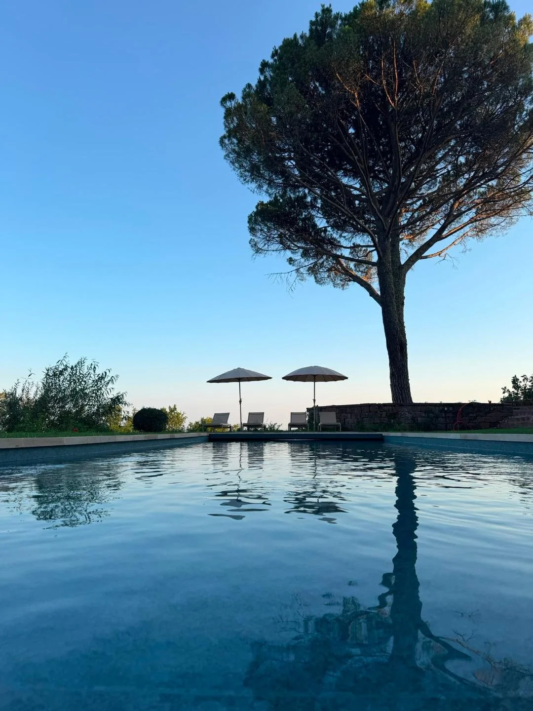 Piscine au Château de Marsac