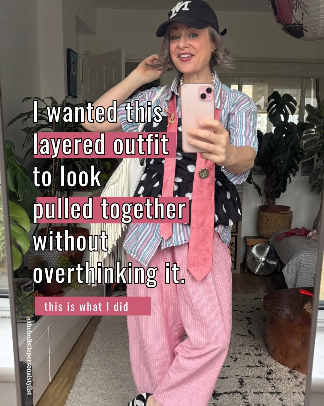 To make an outfit feel pulled together, it&rsquo;s not really about things needing to match. It&rsquo;s about knowing how to add things that connect the outfit together.

And as with everything style related there&rsquo;s more than one way to do that