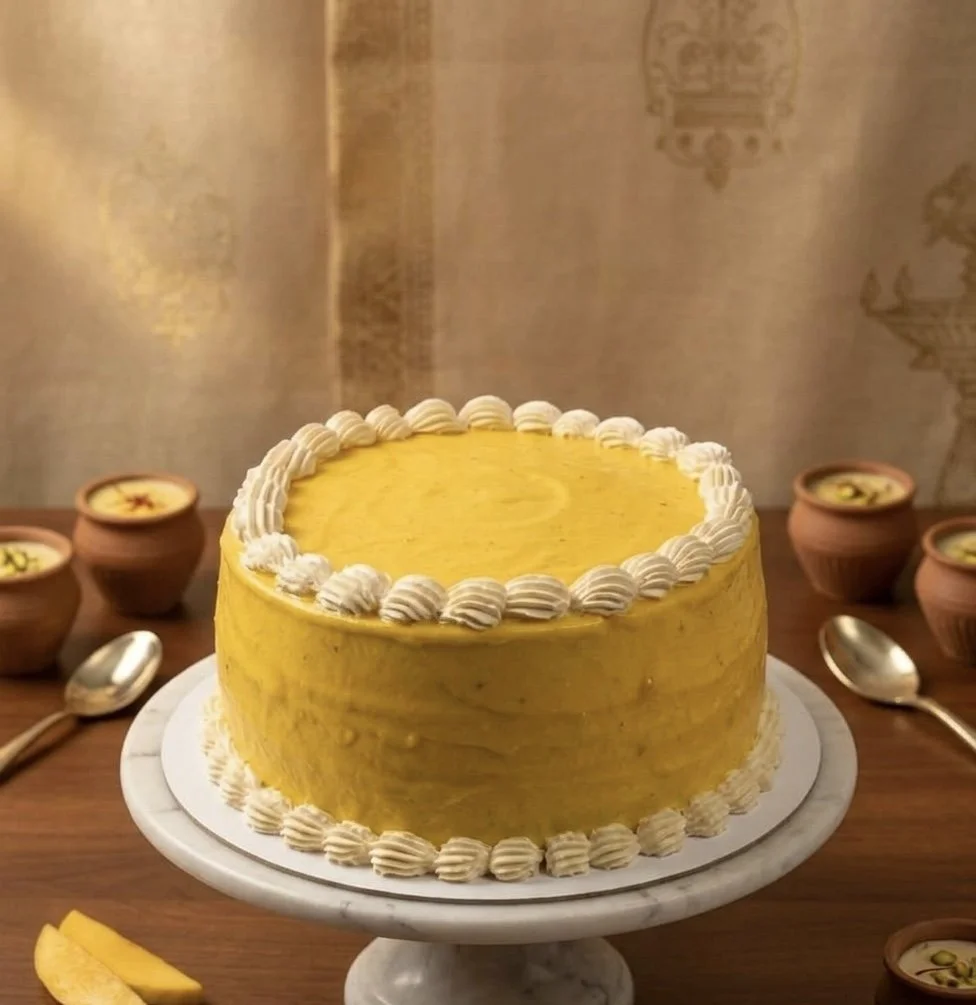~NEW~ Mango Kulfi Celebration Cake