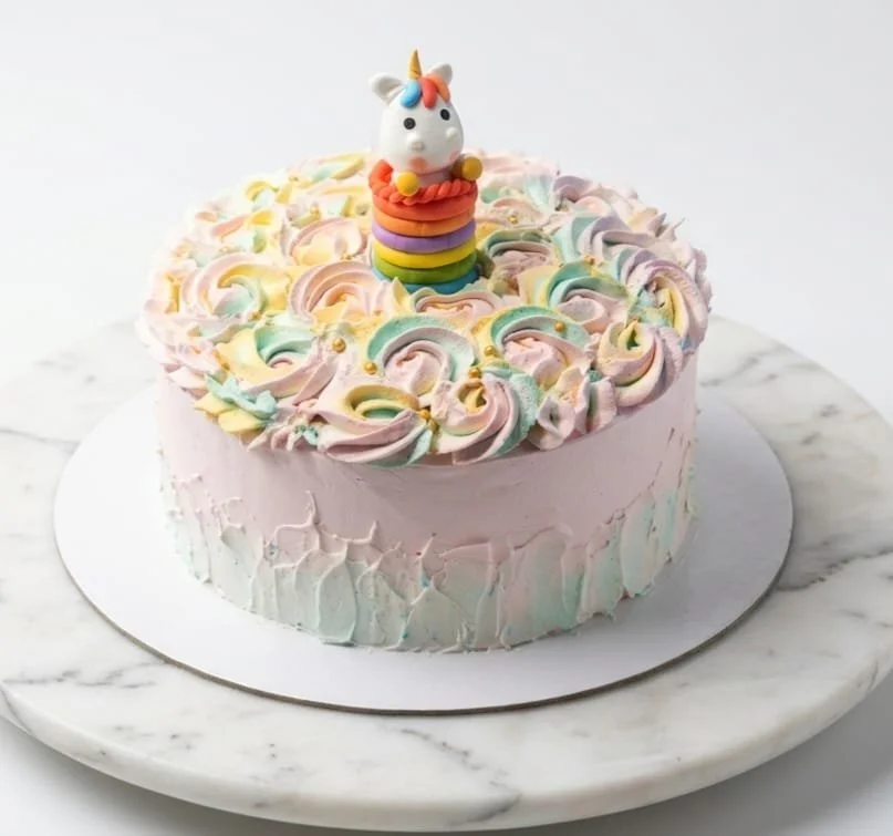 Enchanting Unicorn Theme Cake