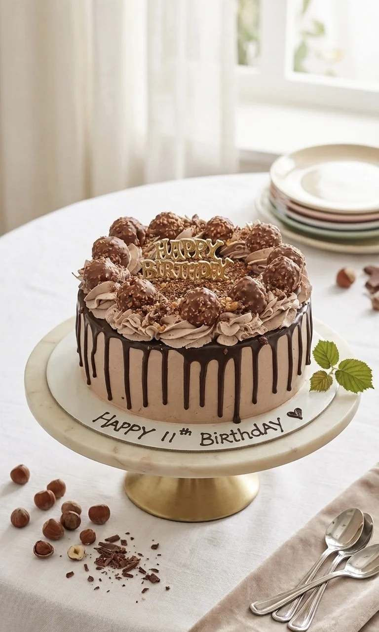 Ferrero Rocher Cake
