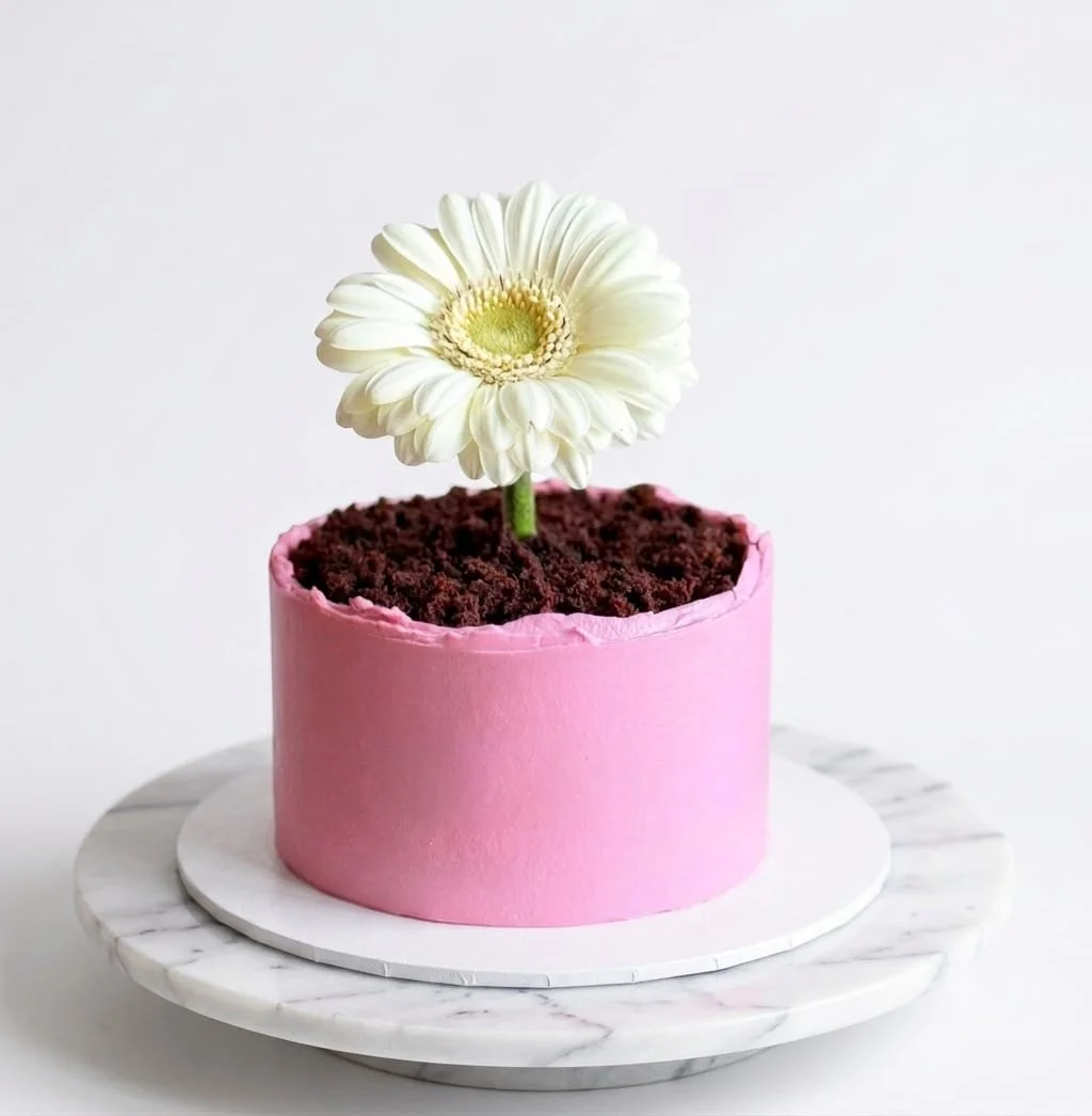Blooming Flower Pot Cake