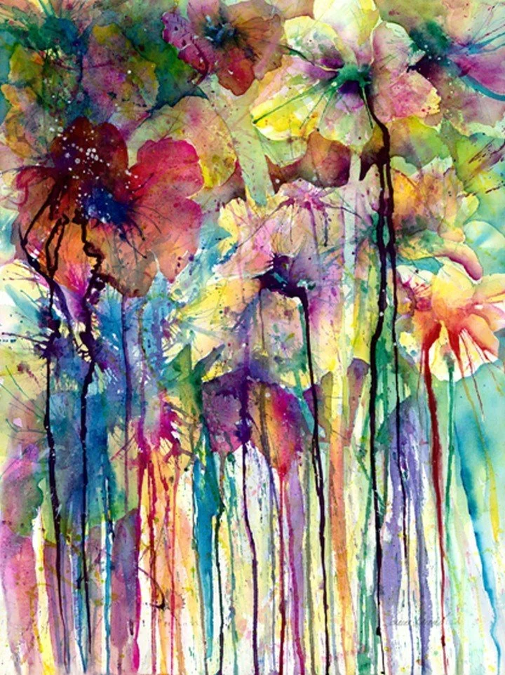 Blood Flowers • 30" x 22"