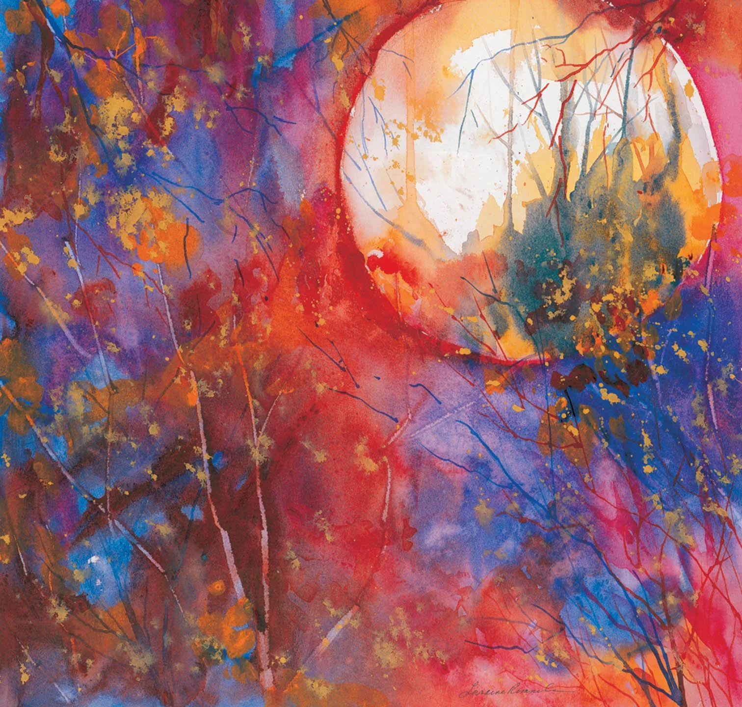 Spirit Moon • 21" x 20"