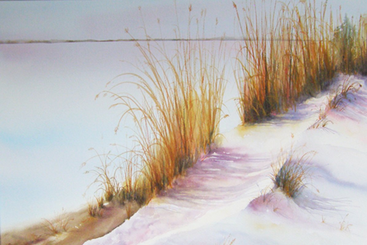 Snow at the Beach • 14" x 20"