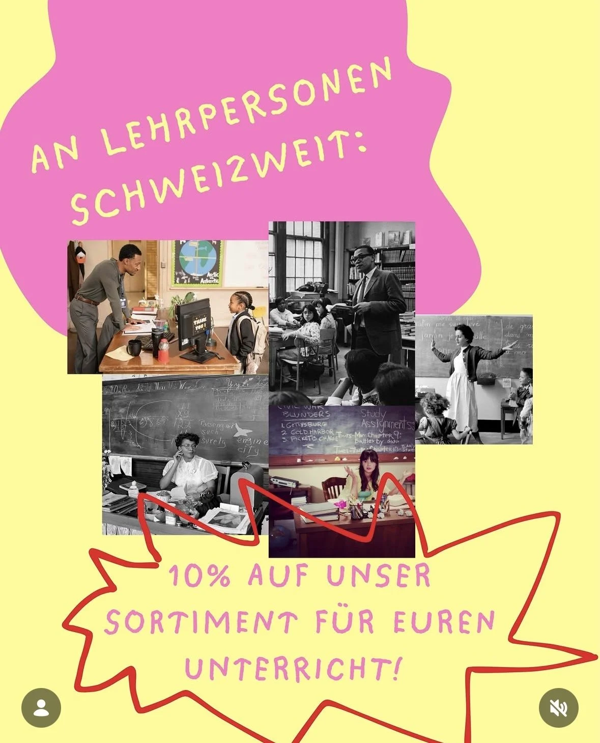 Lehrpersonen hier lang