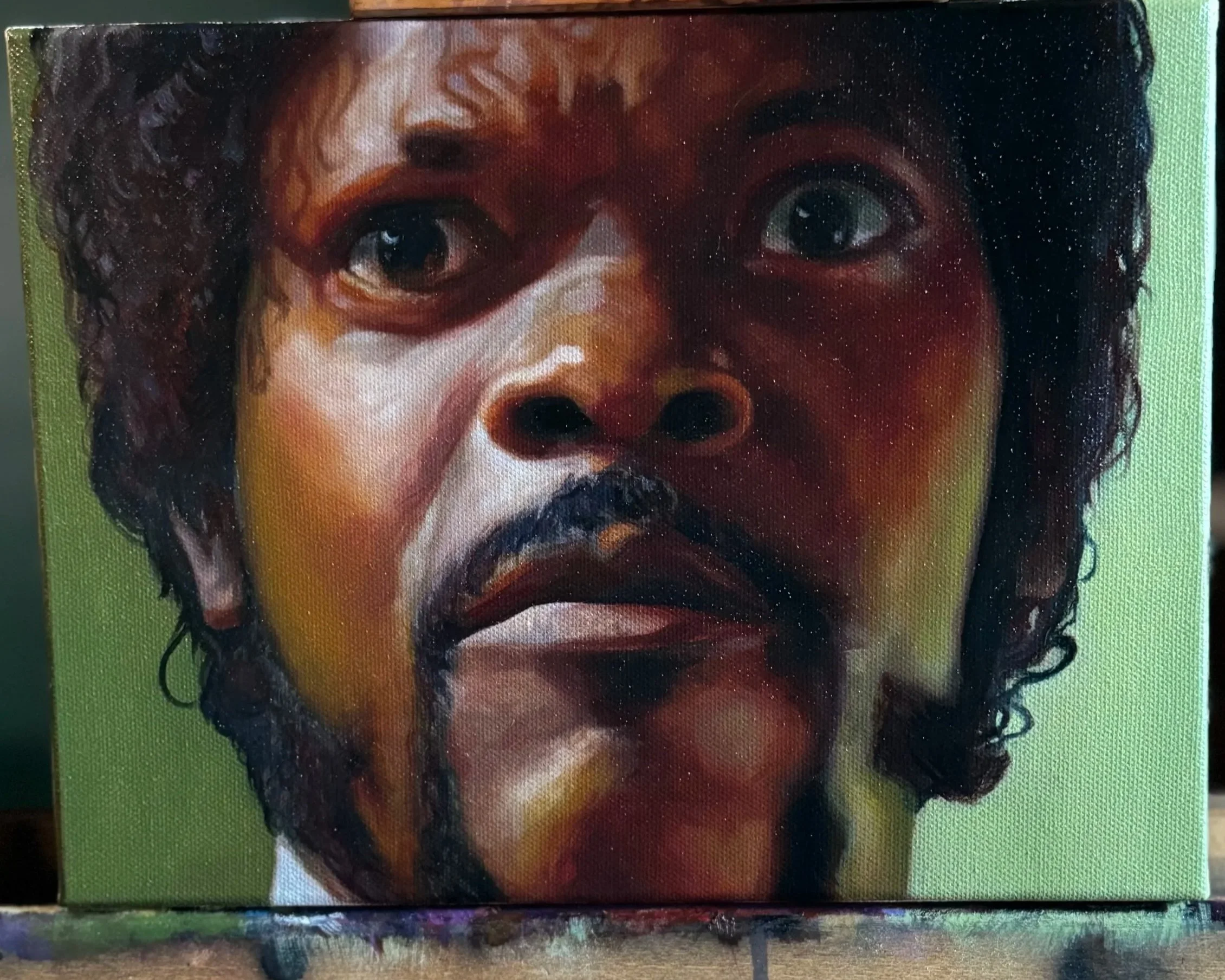Oil painting by Richie Lucero