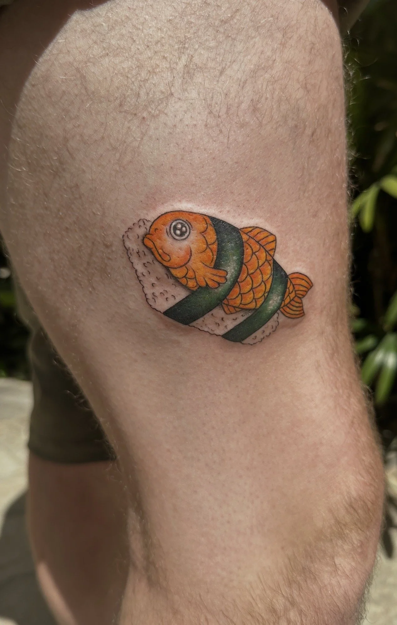 Sushi fine-line tattoo illustrative artwork by Telley