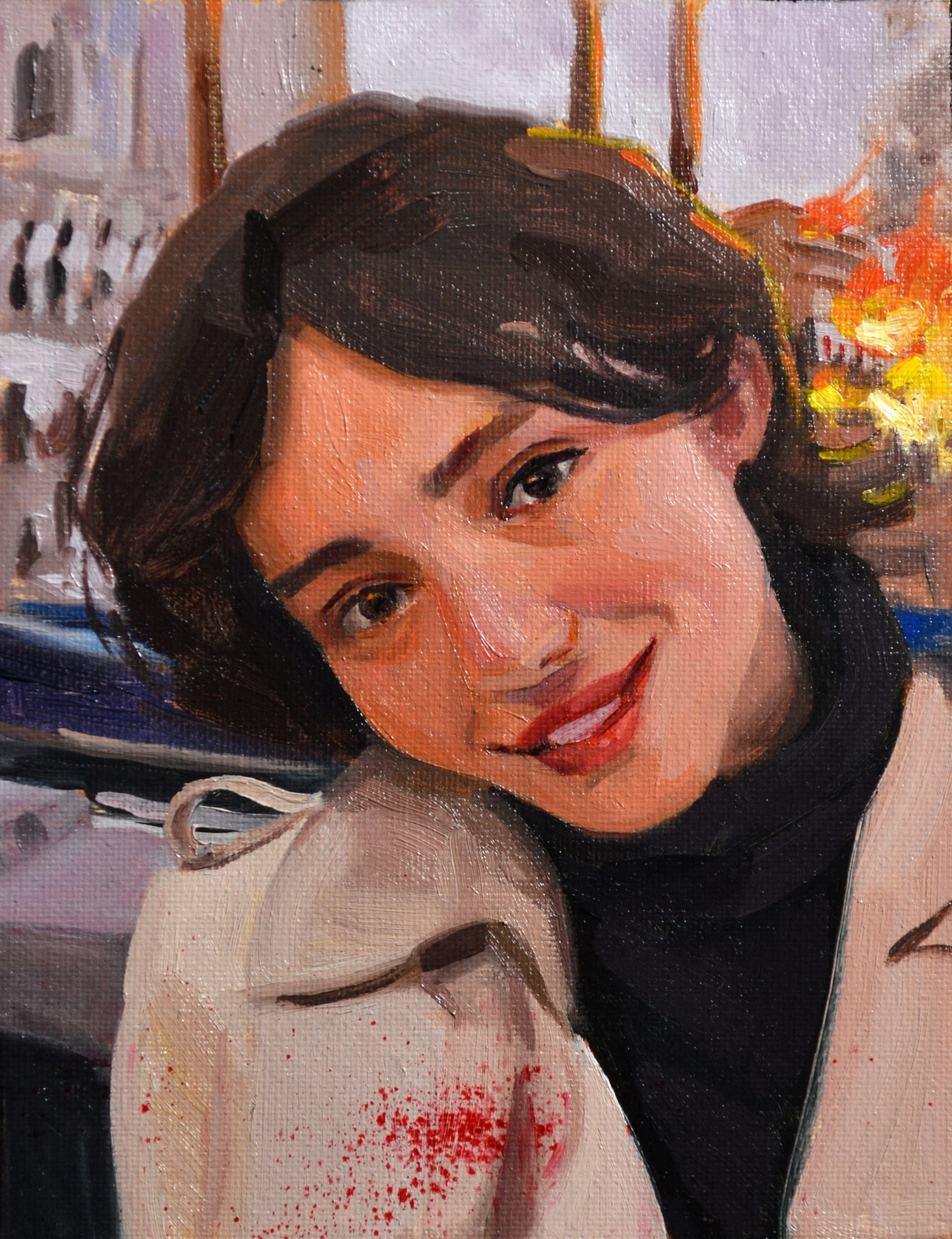 oil painting by William Zwick