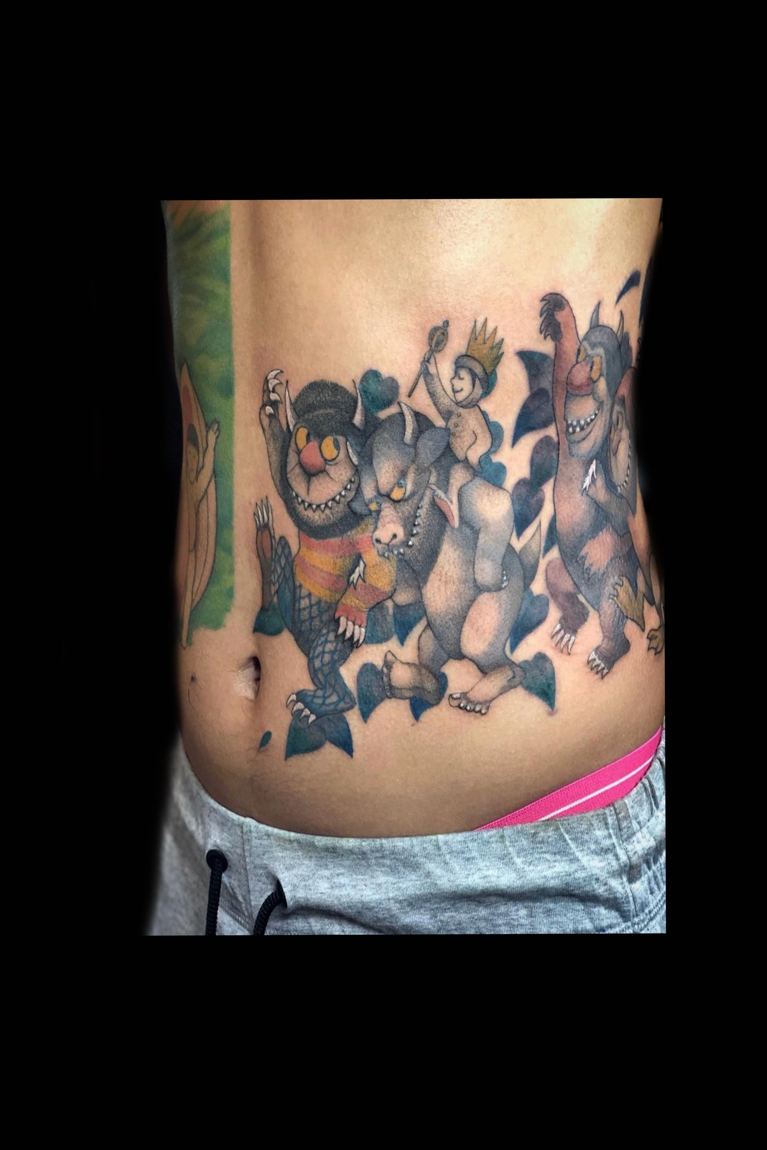 Where the wild things are tattooed by Marie Makowski