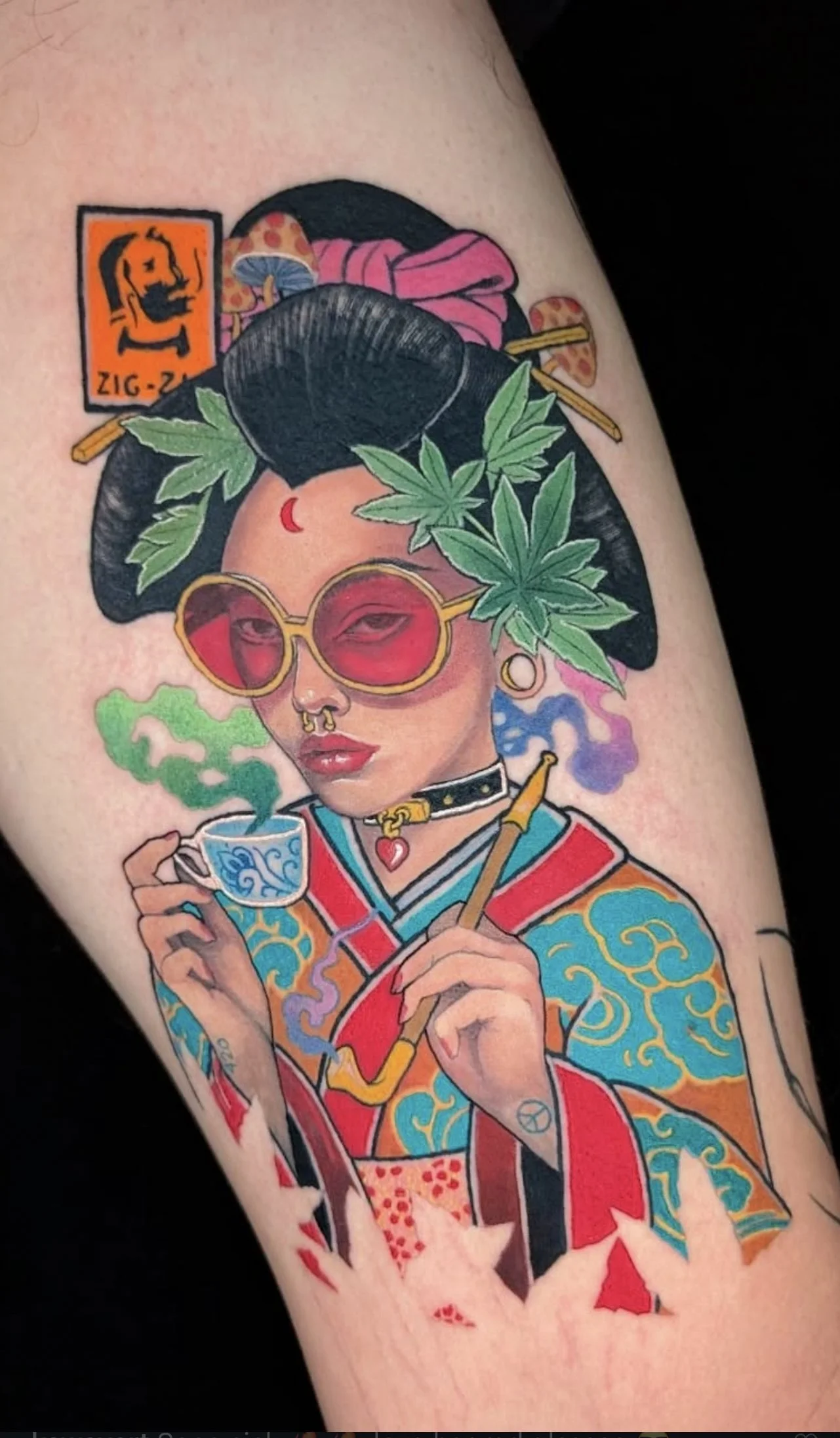 Tattoo by Zach Yokoyama
