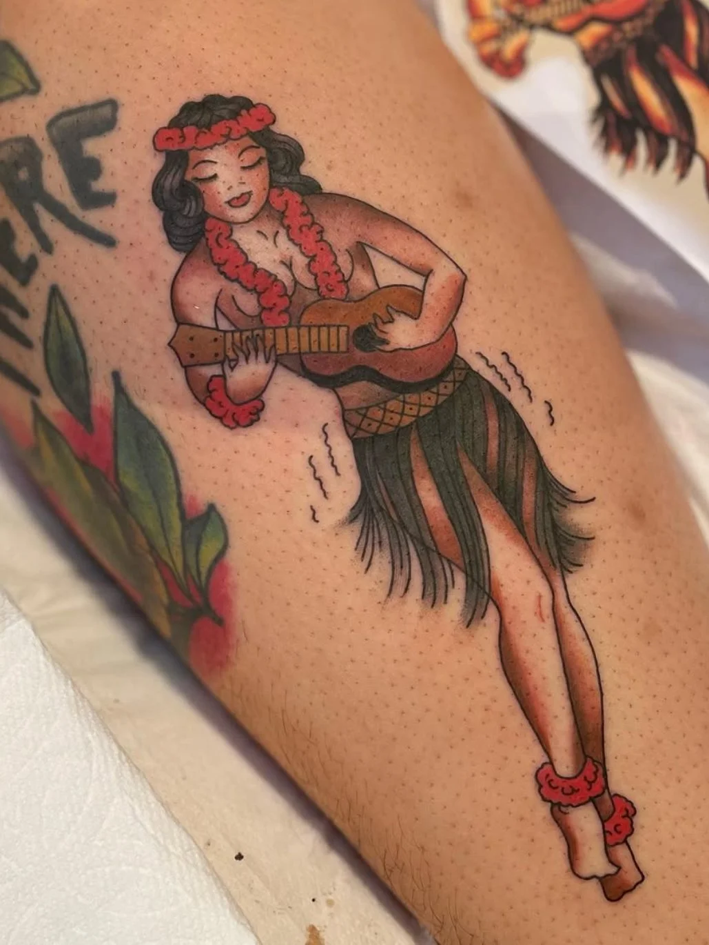 Traditional-hula-girl-tattoo-by-Marie-Makowski.jpg