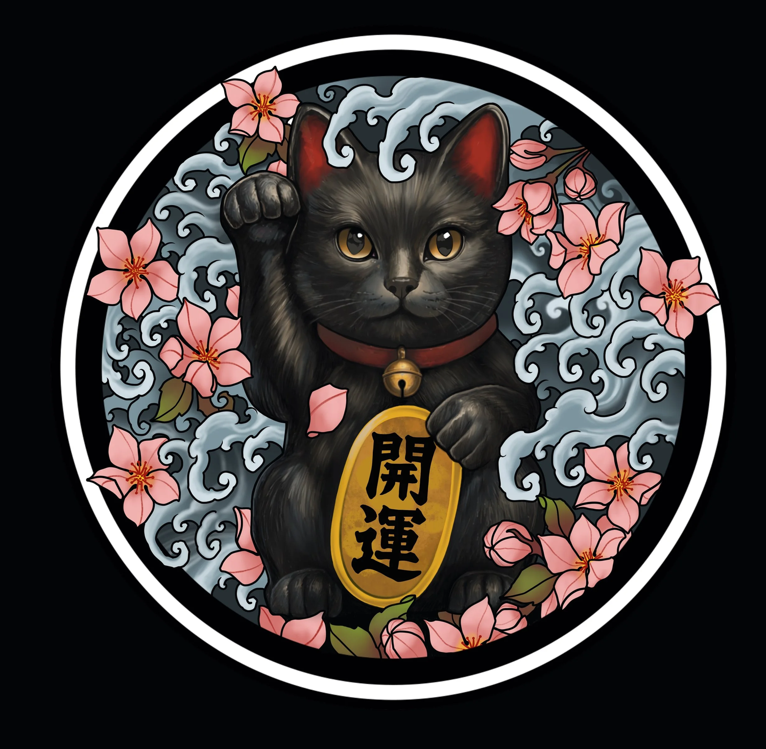 Black  Cat  Tattoo  Honolulu 