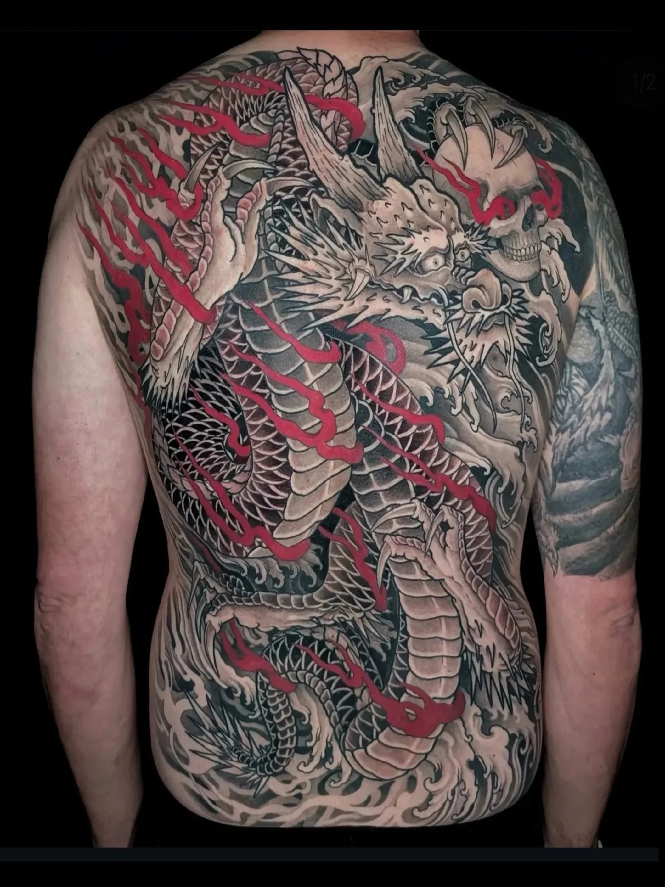 Asian-inspired tattoo gallery at Black Cat Tattoo Honolulu