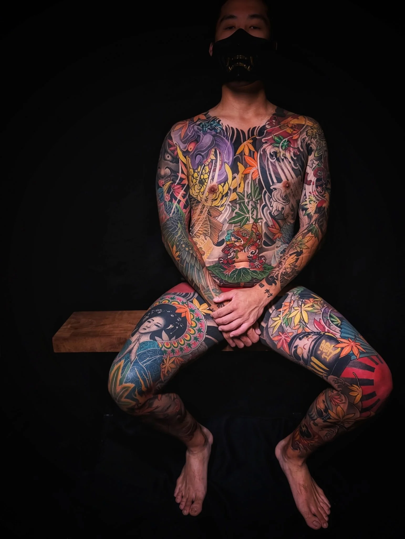 Japanese body suit by Zach Yokoyama 