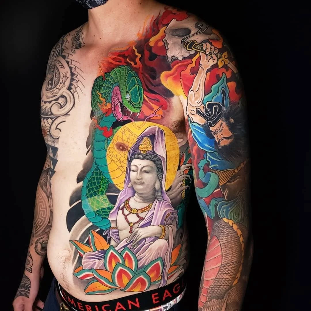 Tattoo by Zach Yokoyama