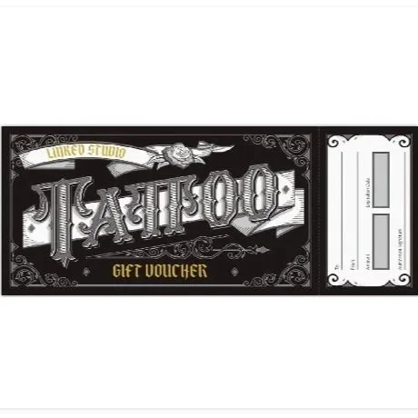 Tattoo Voucher (Physical or Digital)