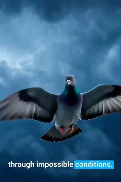 Homing Pigeon — "Miracle Moment - The Homing Pigeon, Designed to Find Home"