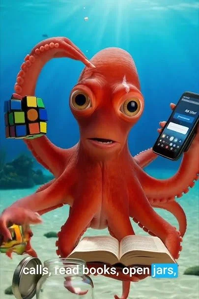 Octopus — "Miracle Moment - The Octopus, Nine Brains Zero Bones"