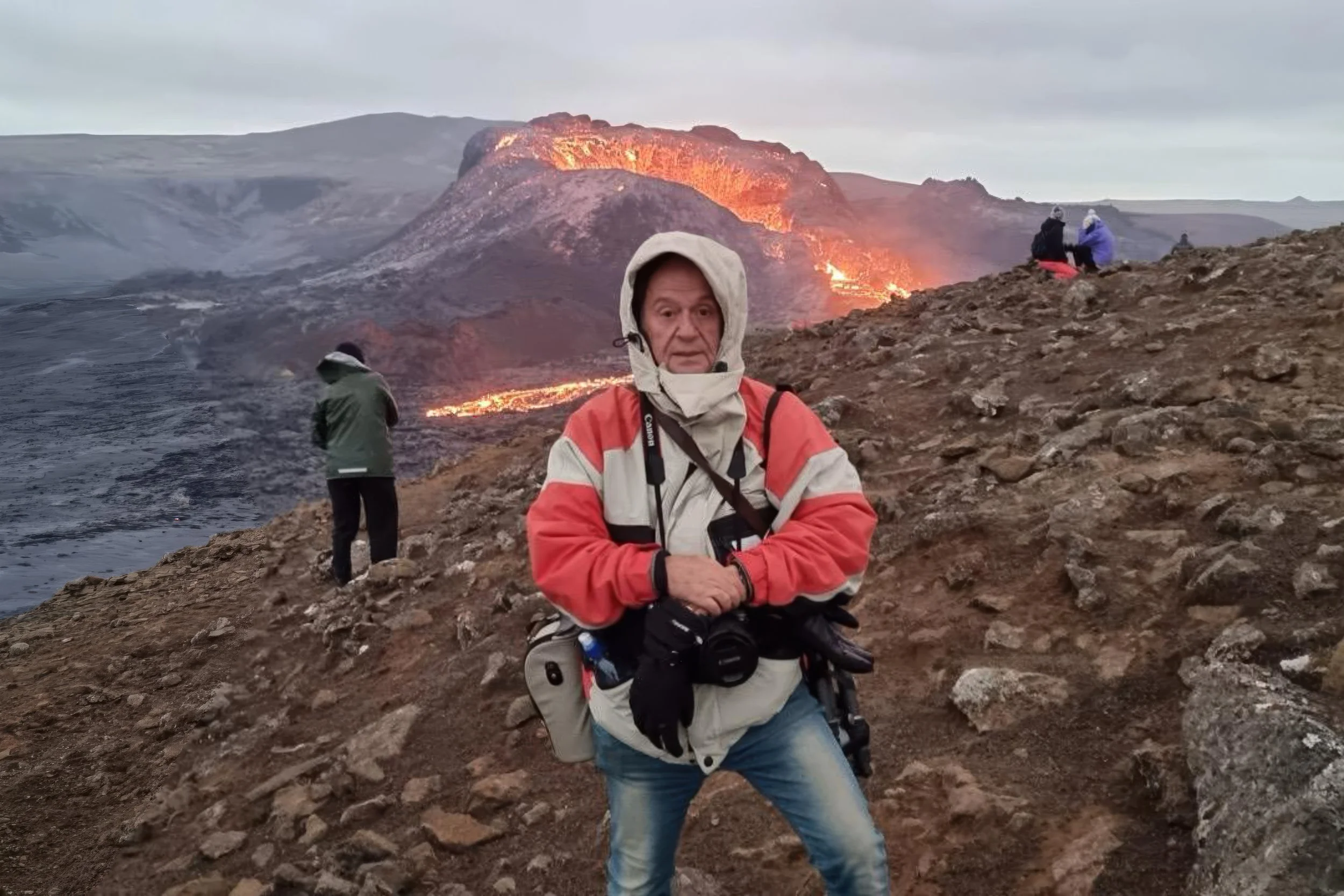 Unique Iceland experience, hot, wind, and infinite power