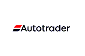 Autotrader logo with black text and red and black design elements