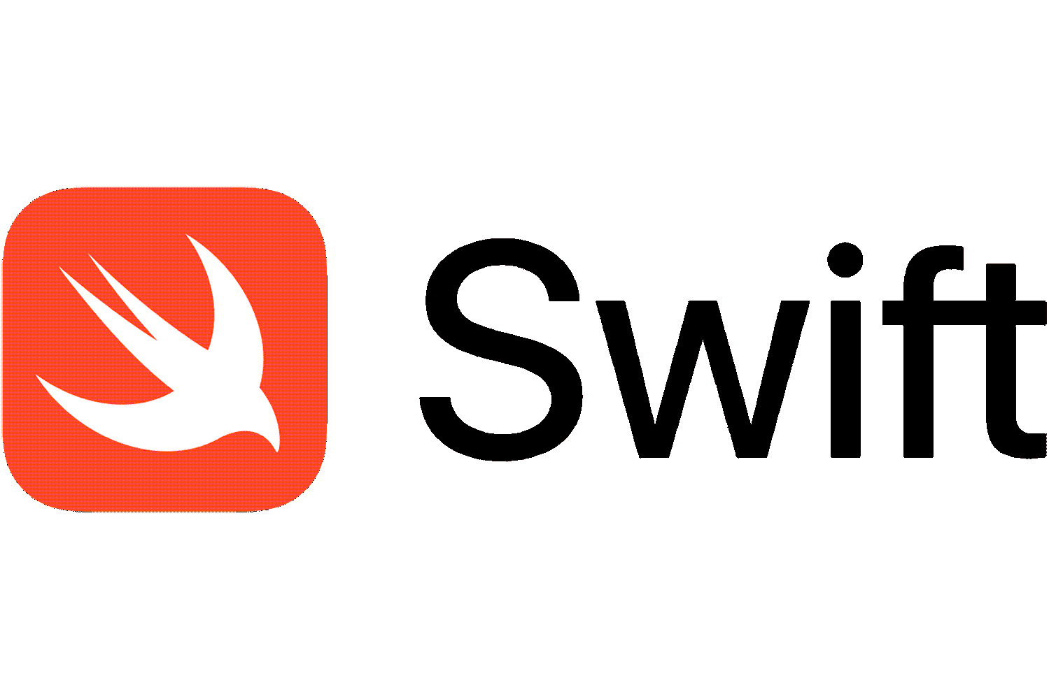 Swift logo with a white bird icon on a red background and the word 'Swift' in black text