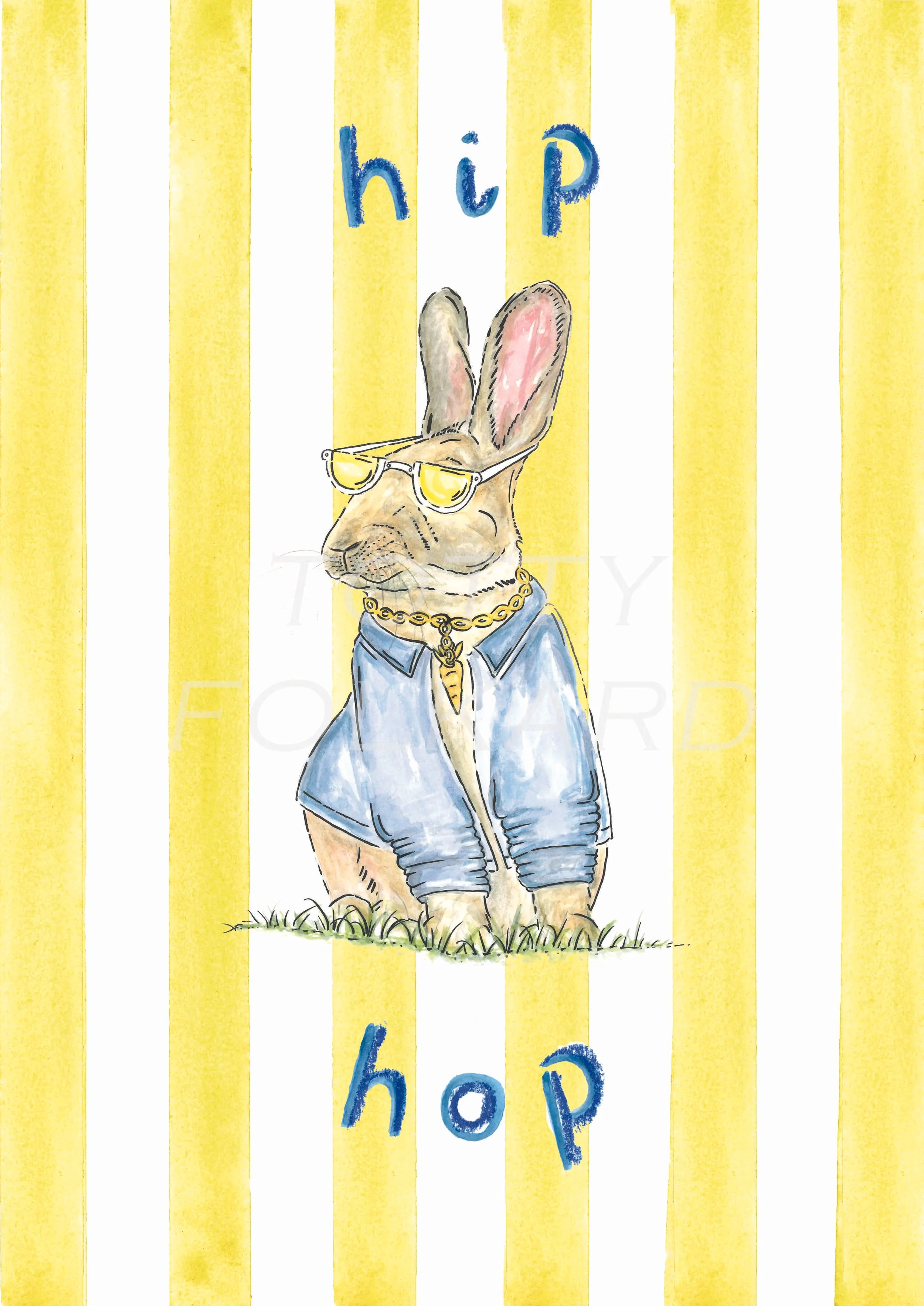 'Hip hop' A4 print